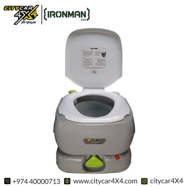 IRONMAN 4X4 EZY-GO Portable Toilet 12L