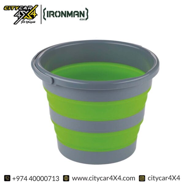 IRONMAN 4x4 Collapsible Bucket With Handle – 10L