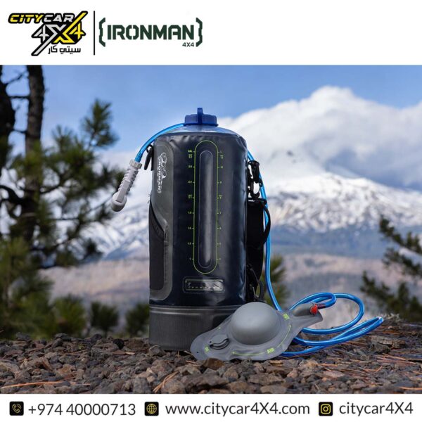 IRONMAN 4x4 12L Portable Camping Pressure Solar Shower