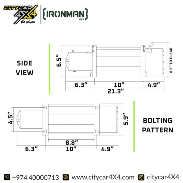 IRONMAN 4x4 Monster Winch