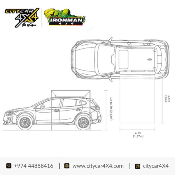 IRONMAN 4x4 Instant Awning