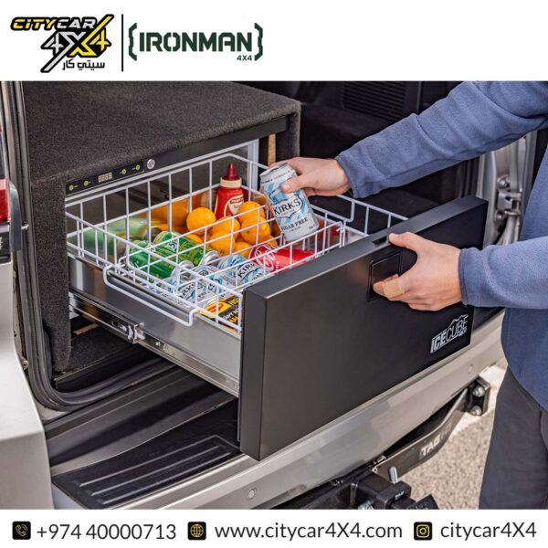 IRONMAN 4x4 IceCube Drawer Fridge/Freezer - 40L