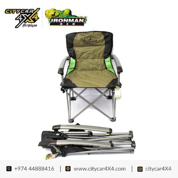 IRONMAN 4x4 Deluxe Hard Arm Camp Chair