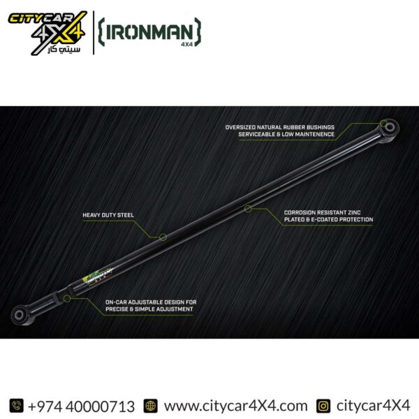 IRONMAN 4×4 Adjustable Panhard Rod (Set)