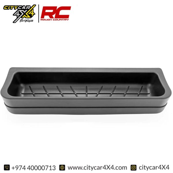 ROUGH COUNTRY Under Seat Storage Box 2015-24 Ford F150 / 2017-24 Ford Raptor Crew Cab