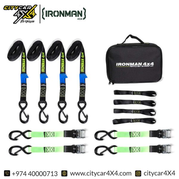 IRONMAN 4X4 Ratchet Tie Down Kit