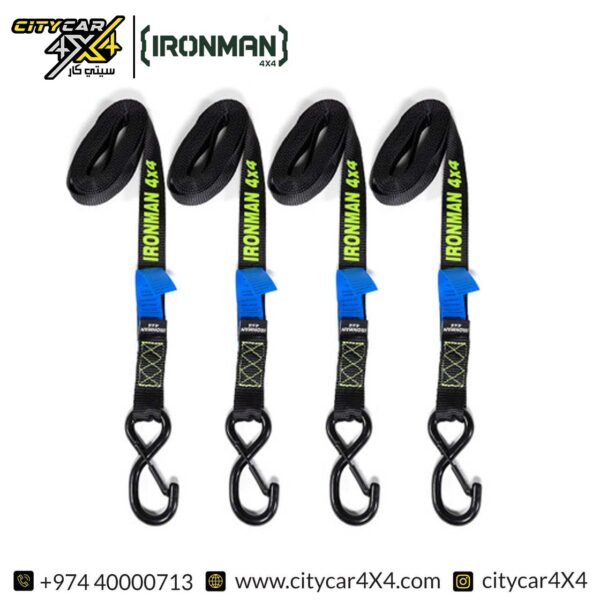 IRONMAN 4X4 Ratchet Tie Down Kit