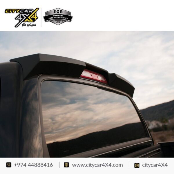 EGR Truck Cab Spoiler - Matte Black 2014-21 Toyota Tundra