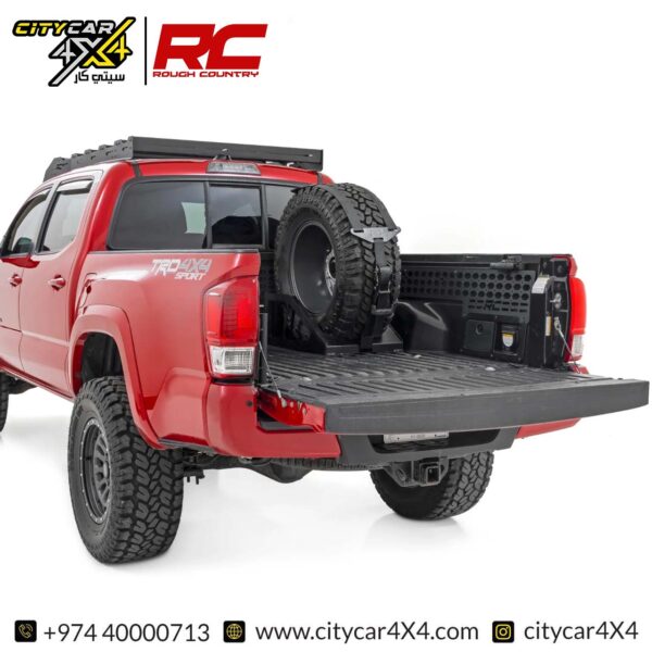 ROUGH COUNTRY Bed Mount Spare Tire Carrier