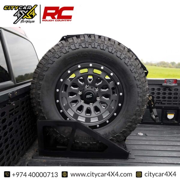 ROUGH COUNTRY Bed Mount Spare Tire Carrier