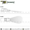 IRONMAN 4×4 2-Inch 10W LED Fog Lights Amber