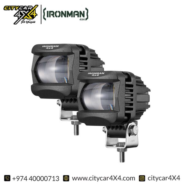 IRONMAN 4×4 2-Inch 10W LED Fog Lights White