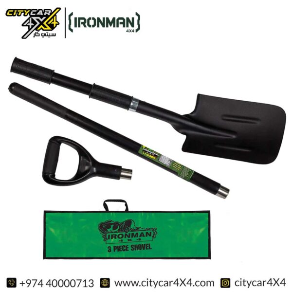 IRONMAN 4x4 3 Piece Shovel And Storage Bag