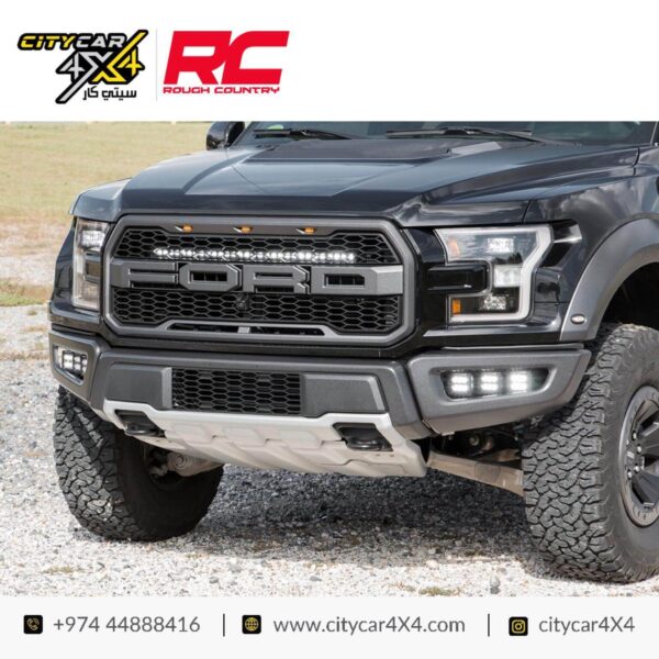 ROUGH COUNTRY Triple Fog Light kit 2017-21 Ford Raptor