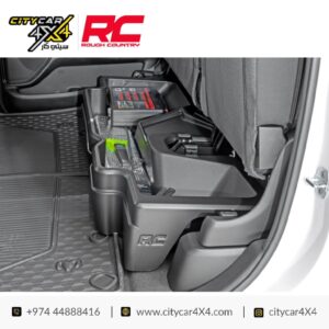 ROUGH COUNTRY Under Seat Storage Box 2019-23 Ram 1500