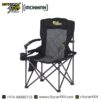 King Hard Arm Camp Chair with Lumbar Support