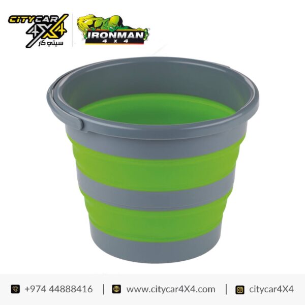IRONMAN 4x4 Collapsible Bucket With Handle – 10L