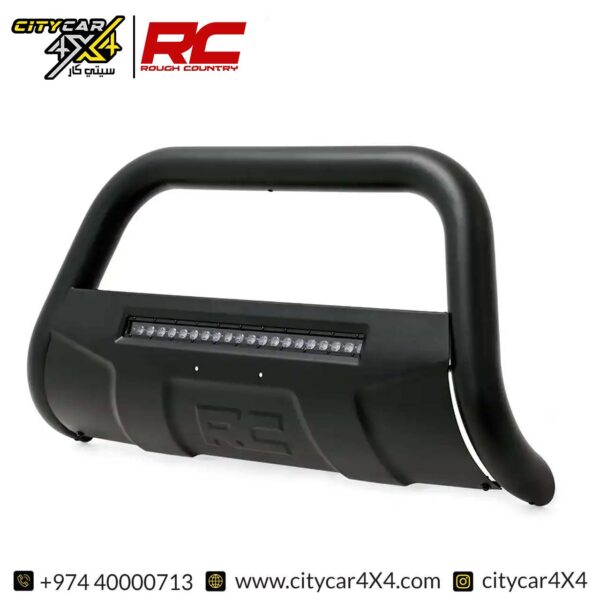 ROUGH COUNTRY Black LED Bull Bar