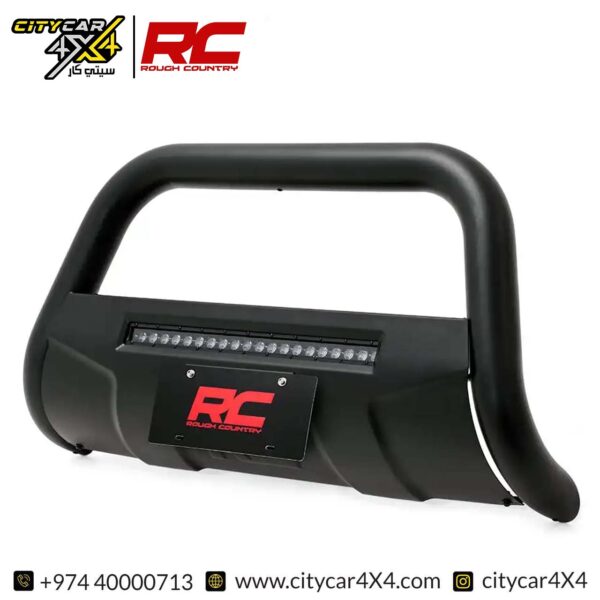 ROUGH COUNTRY Black LED Bull Bar