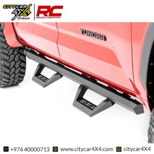 ROUGH COUNTRY SRX2 Adj Aluminum Step 2022-24 Toyota Tundra Crew Cab