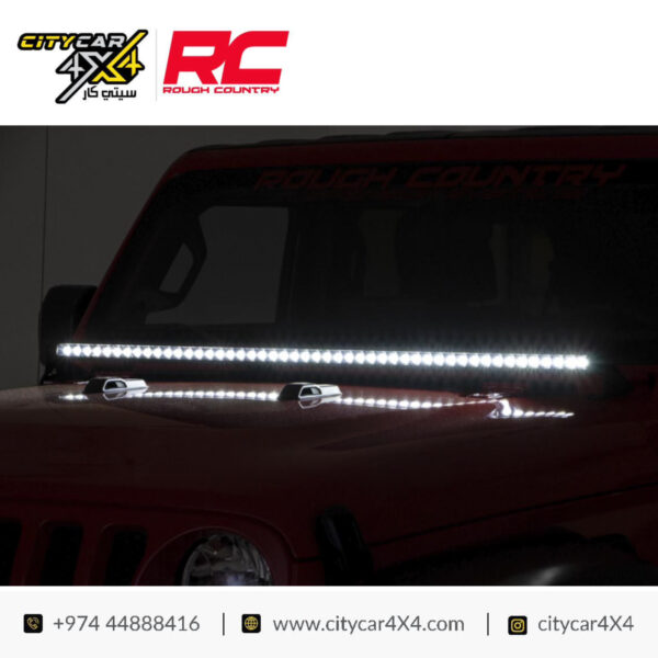 ROUGH COUNTRY 50 Inch LED Cowl Kit 2018-22 Jeep Wrangler JL / 2020-22 Jeep Gladiator - Image 2