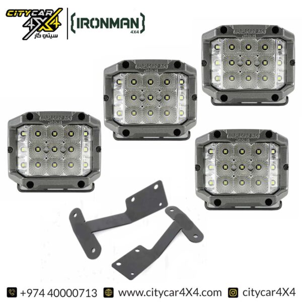 IRONMAN 4x4 LED Hood Light Kit 2014-21 Toyota Tundra