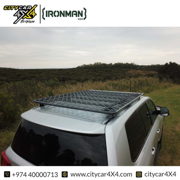 IRONMAN 4×4 Alloy Roof Rack-Flat