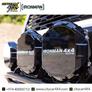 IRONMAN 4×4 7-Inch Scope LED Driving Light Covers (Black)