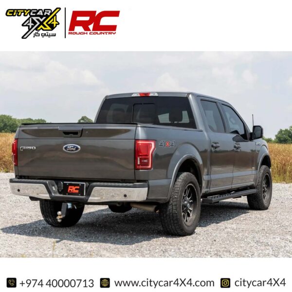 ROUGH COUNTRY BA2 Running Board 2015-24 Ford F-150