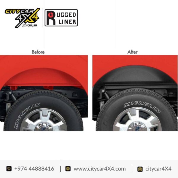 RUGGED LINER Rear Wheel Well Guards