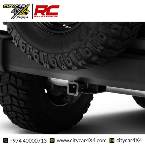 ROUGH COUNTRY Receiver Hitch 2007-24 Jeep Wrangler JK/JL