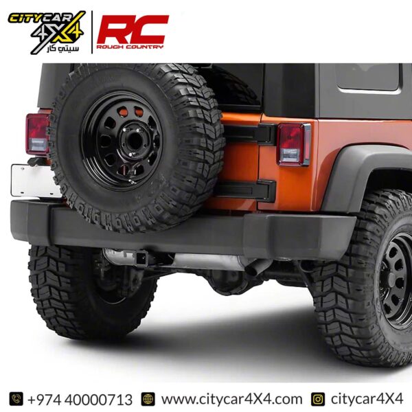 ROUGH COUNTRY Receiver Hitch 2007-24 Jeep Wrangler JK/JL