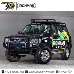 IRONMAN 4×4 Steel Hybrid Flat Top Roof Rack 2005-24 Nissan Patrol Y61