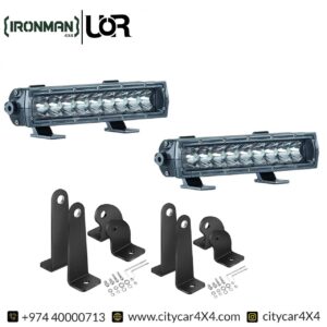 IRONMAN 4x4 & UOR 11 Inch Dual LED Grill Kit 2005-24 Nissan Patrol Y61