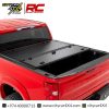 ROUGH COUNTRY Hard Low Profile Bed Cover 2007-25 GMC & Chevy 1500 Regular Cab 6.7Ft Bed