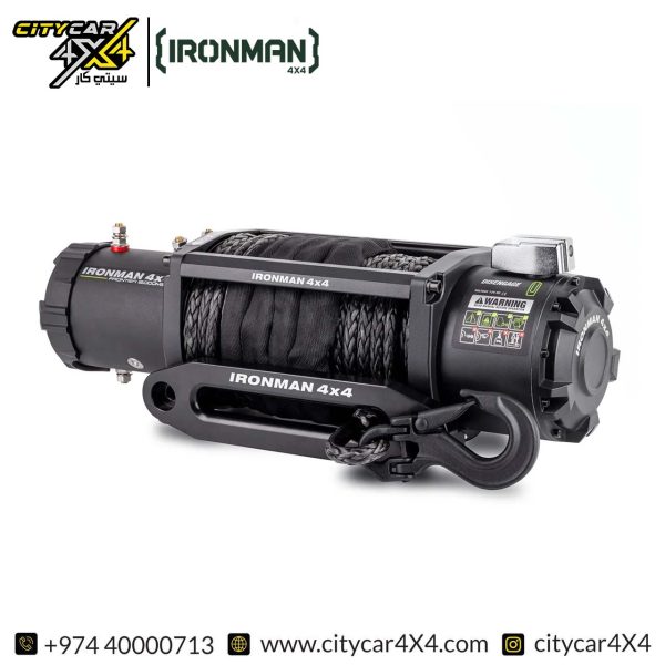IRONMAN 4x4 Frontier Winch - 6 Ton (Synthetic Rope)