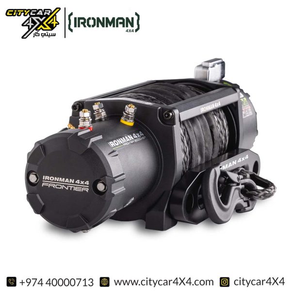 IRONMAN 4x4 Frontier Winch - 6 Ton (Synthetic Rope)