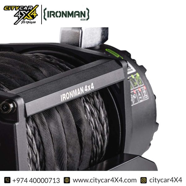 IRONMAN 4x4 Frontier Winch - 6 Ton (Synthetic Rope)